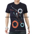 Custom Wholesale Cotton Fashion Design Screen Printed Summer Man T Shirt